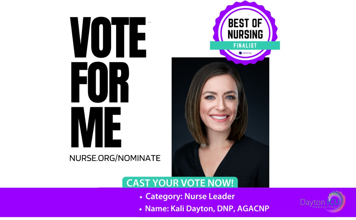 I’ve Been Nominated for the Best of Nursing Awards