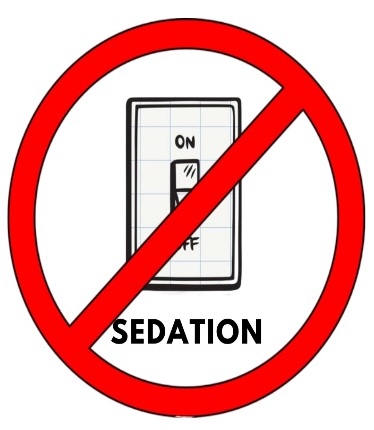 sedation on and off switch